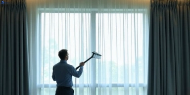 Commercial curtain stain removal service mckinnon-vic hotels offices restaurants